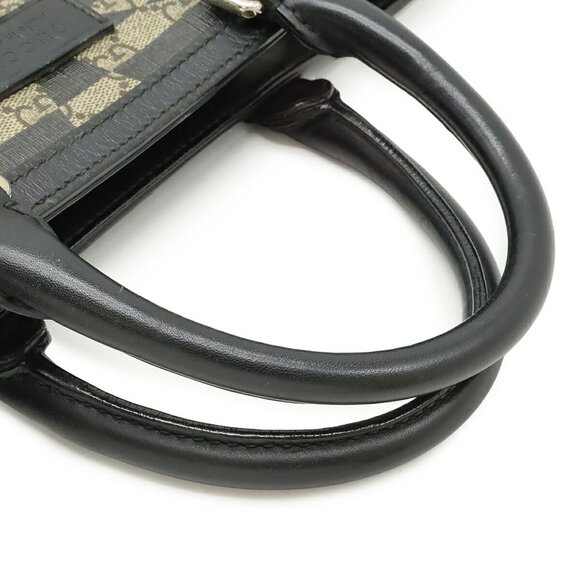 GUCCI Black Leather Shoulder Bag - Picture 5 of 10